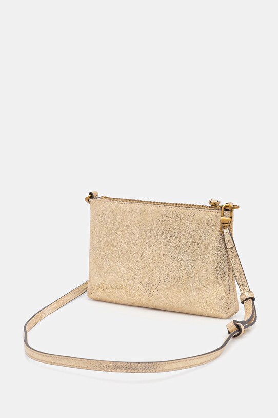 Аксесоари Велурена чанта Pinko 104277.A27K злато