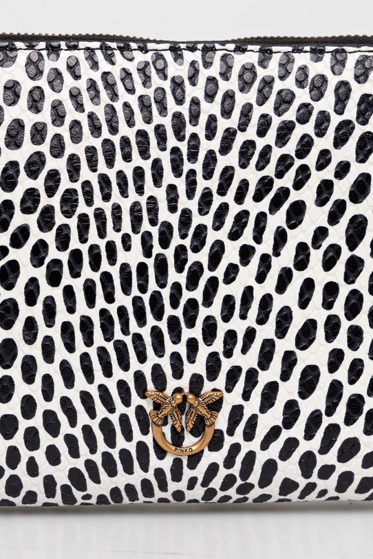 Kožna pismo torbica Pinko bijela 104277.A27T