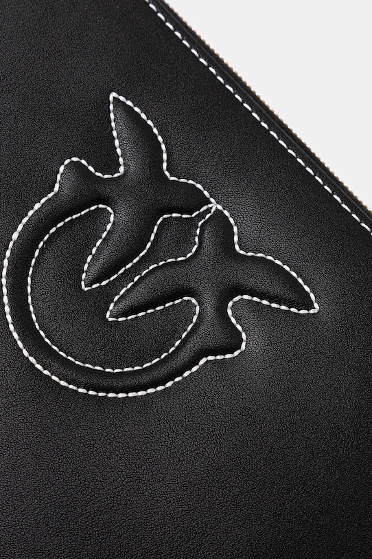Kožené psaníčko Pinko černá 104353.A2AN