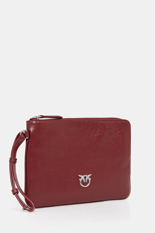 Pinko bőr borítéktáska 104353.A26J burgundia SS25