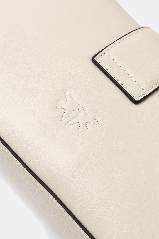 Kožená kabelka Pinko béžová 104340.A28D