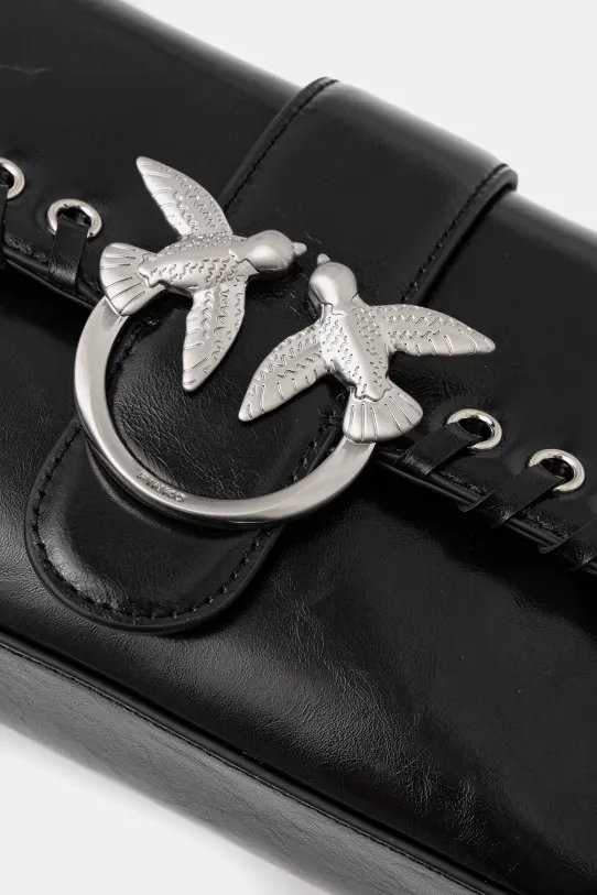 Pinko torebka skórzana czarny 104340.A28D