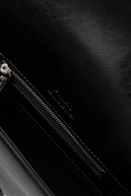 Kožená kabelka Pinko 104340.A28D černá