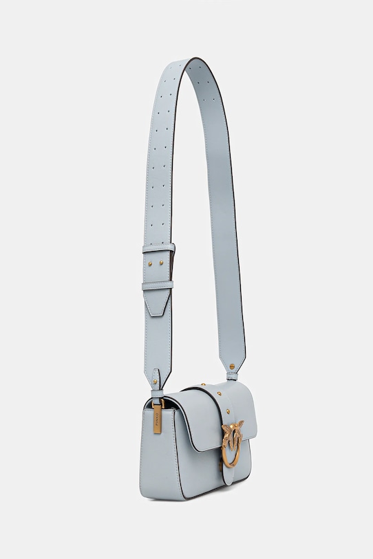 Pinko torebka skórzana 104340.A0QO niebieski AA00