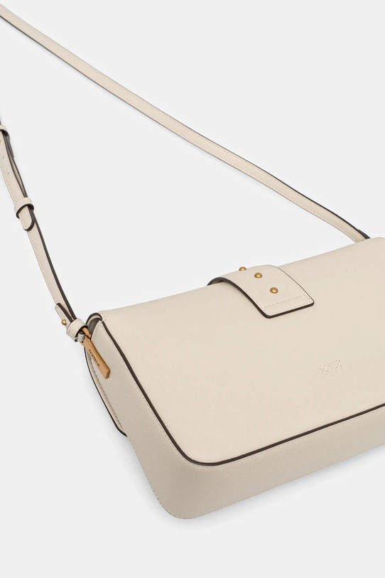 Akcesoria Pinko torebka skórzana 104524.A0QO beżowy