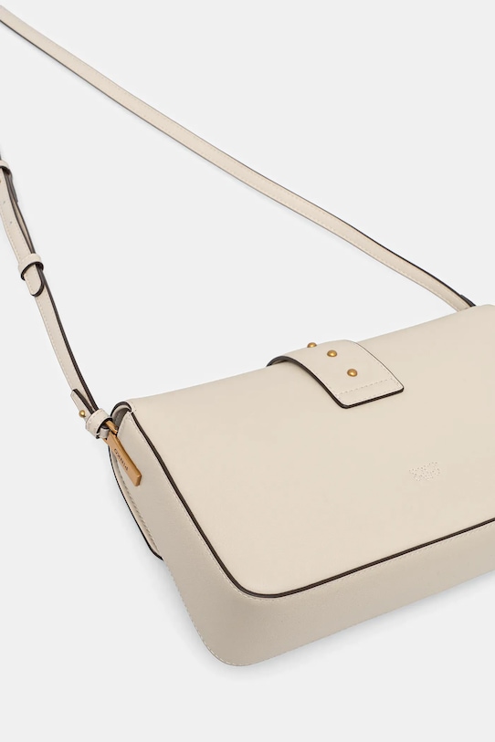 Akcesoria Pinko torebka skórzana 104524.A0QO beżowy