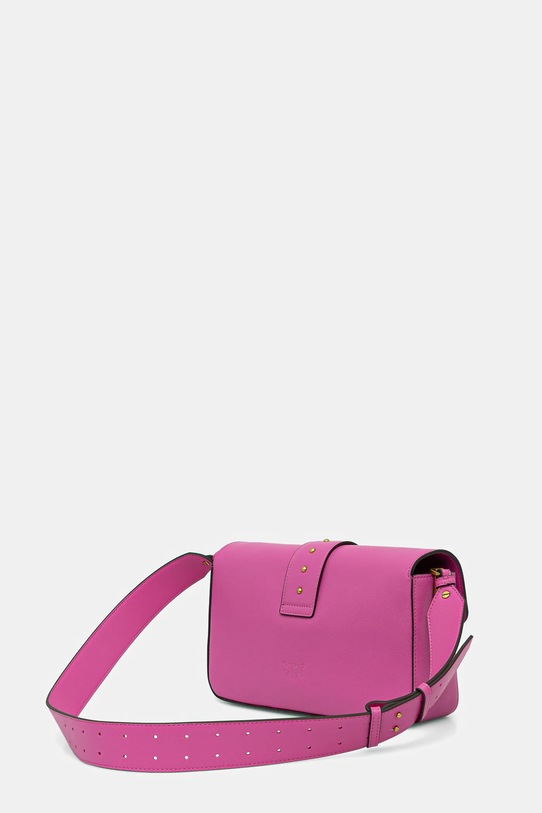 Аксесуари Шкіряна сумочка Pinko 104524.A0QO рожевий