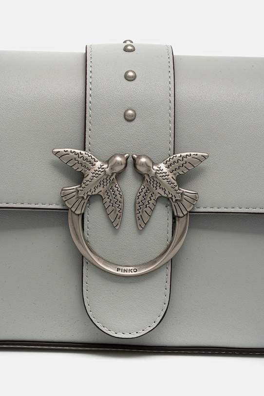Akcesoria Pinko torebka skórzana 104524.A0QO szary