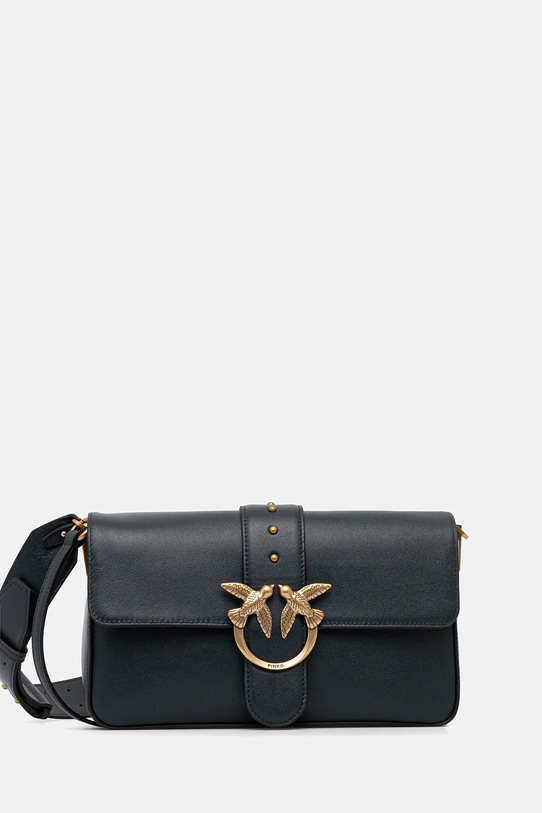 Kožená kabelka Pinko usňová koža zelená 104524.A0QO