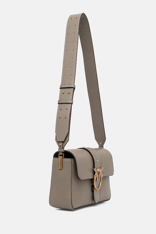 Pinko torebka skórzana 104524.A0QO brązowy AA00