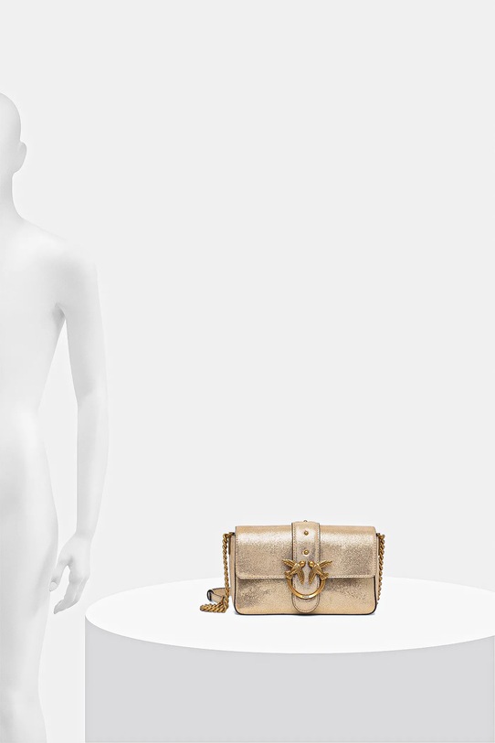 Велурена чанта Pinko 104345.A27K