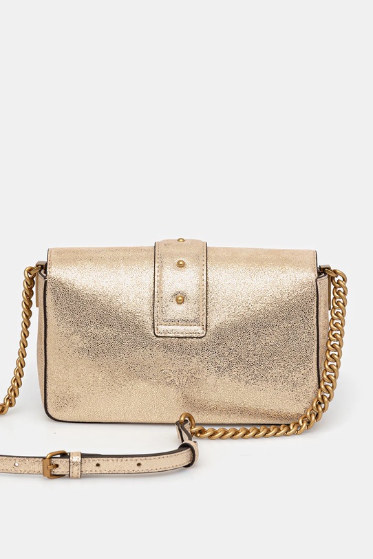 Аксесоари Велурена чанта Pinko 104345.A27K злато