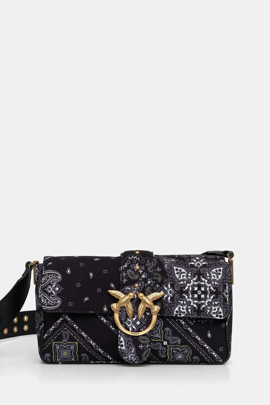 Kabelka Pinko vzorovaný černá 104524.A2AS