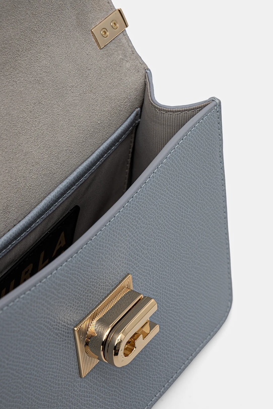 Шкіряна сумочка Furla блакитний BAFKACO.ARE000.55000