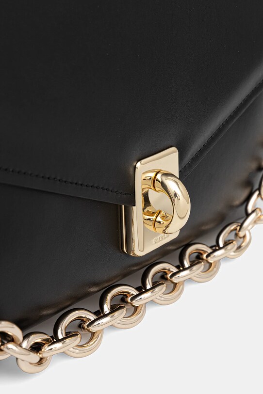 Furla poșetă de piele negru WB01448.BX3227.O6000