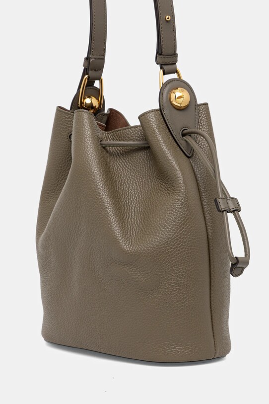 Akcesoria Furla torebka skórzana WB01449.BX0176.2810S zielony