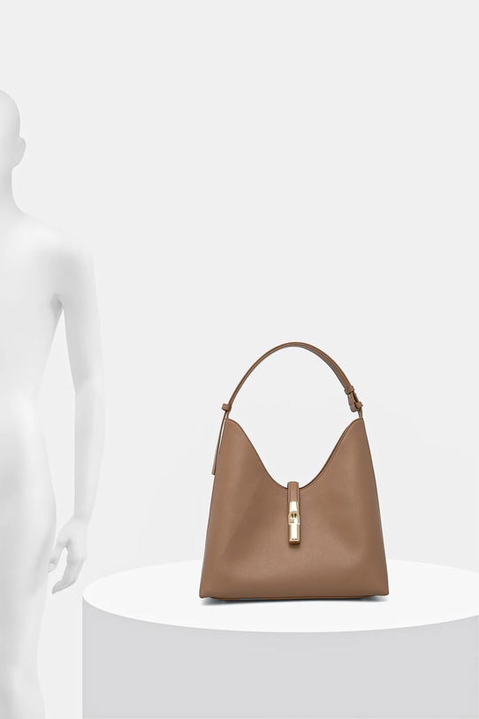 Furla torebka skórzana WB01499.BX3104.YU500 beżowy