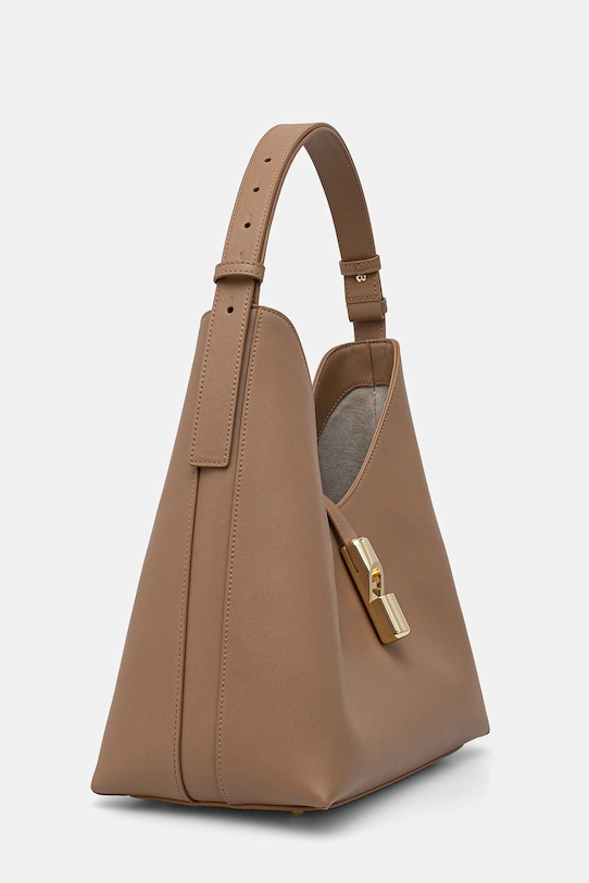 Furla torebka skórzana WB01499.BX3104.YU500 beżowy SS25