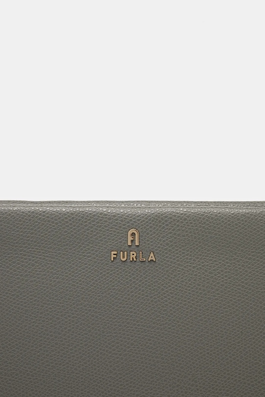 Δερμάτινη τσάντα Furla πράσινο WE00528.ARE000.AG700