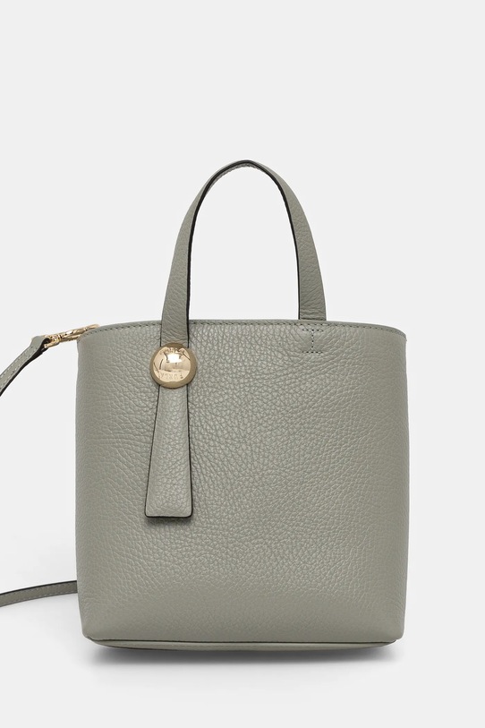 Kožená kabelka Furla přírodní kůže zelená WE00666.HSF000.AG700