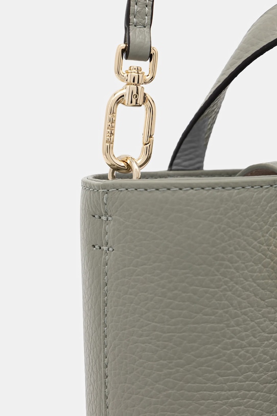 Kožená kabelka Furla zelená WE00666.HSF000.AG700