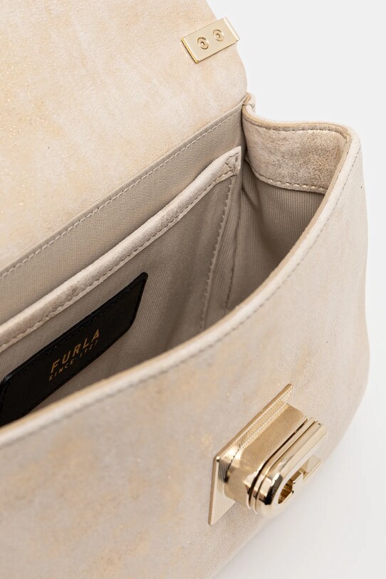 Замшева сумочка Furla BAFKACO.BX3355.CGD00 бежевий