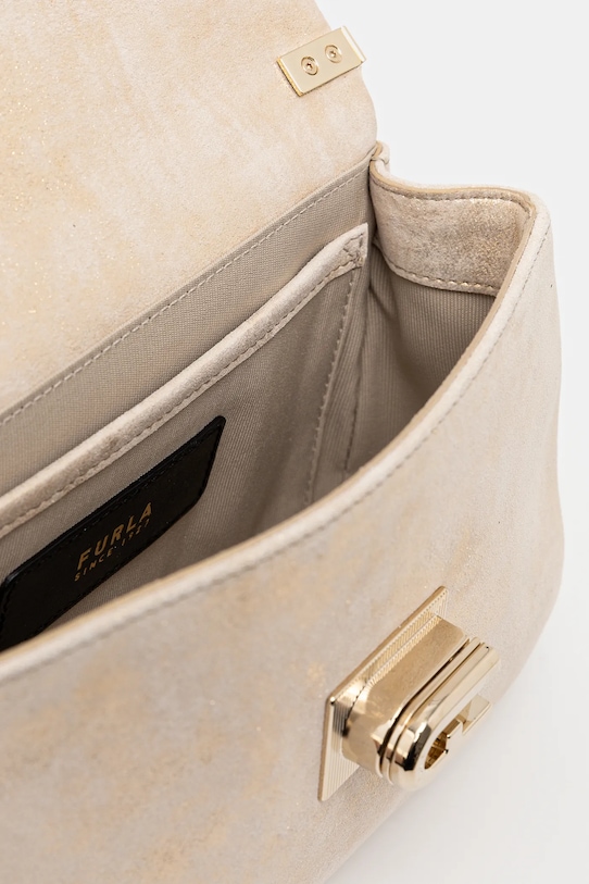 Semišová kabelka Furla BAFKACO.BX3355.CGD00 béžová