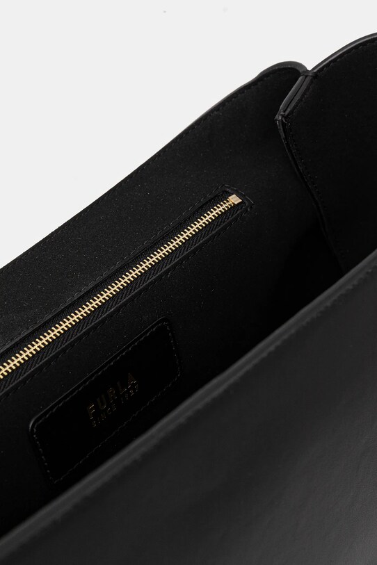 Furla geantă de piele WB01516.BX3227.O6000 negru