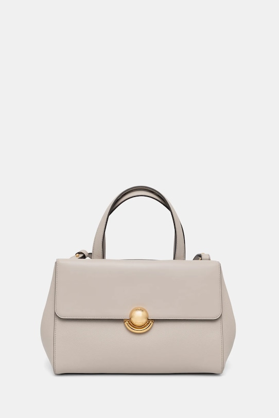 Kožna torba Furla bez uzorka bež WB01579.BX3323.VAN00