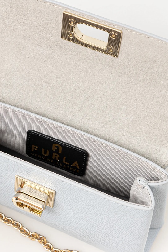 Kožená kabelka Furla modrá WE00423.ARE000.55000