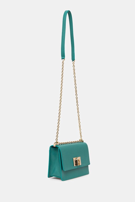Kožená kabelka Furla BAFKACO.ARE000.D7D00 tyrkysová SS25
