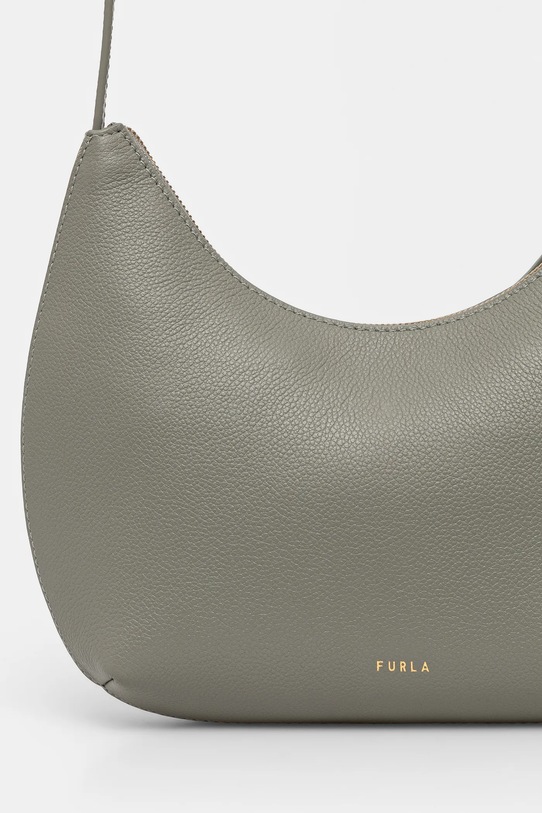 Akcesoria Furla torebka skórzana WB01500.BX3353.AG700 zielony