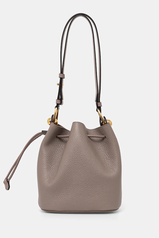 Furla torebka skórzana skóra licowa szary WB01514.BX0176.2572S