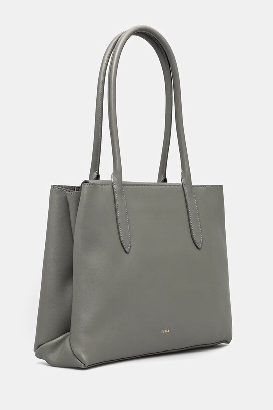 Kožená kabelka Furla WB01530.BX3169.3589S zelená SS25