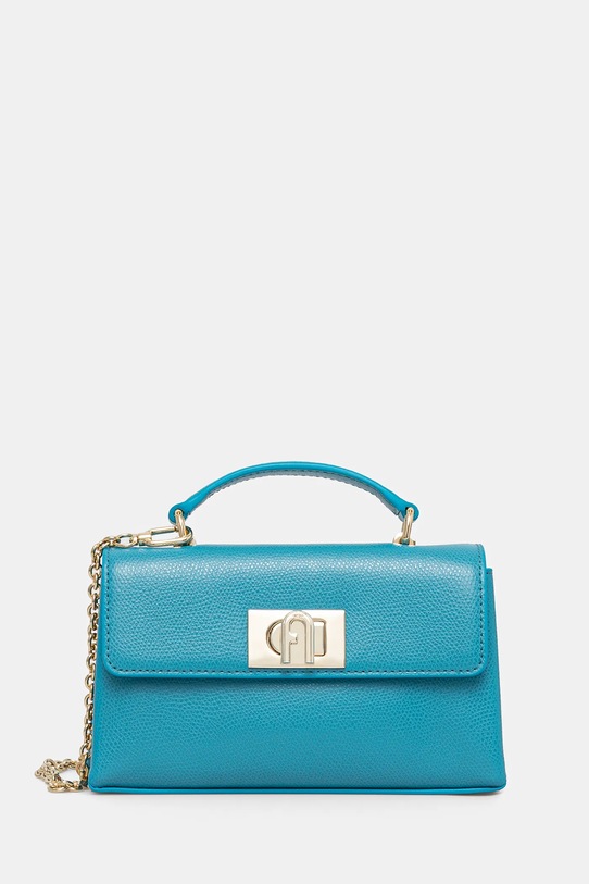 Kožená kabelka Furla usňová koža modrá WE00423.ARE000.TR400