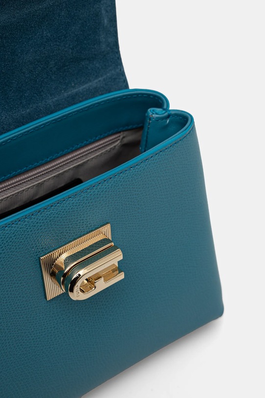 Furla torebka skórzana niebieski WB00109.ARE000.TR400