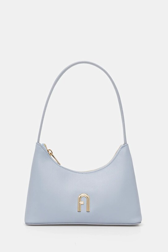 Kožená kabelka Furla usňová koža modrá WB00863.AX0733.55000