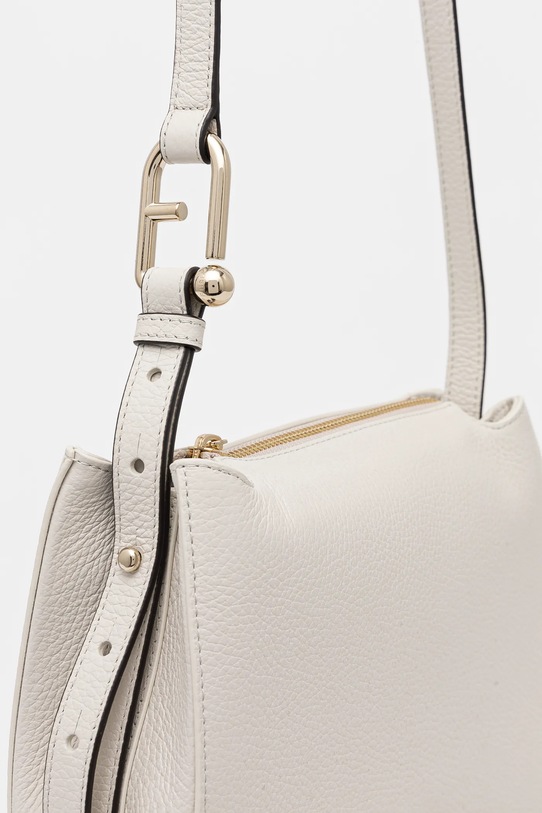 Akcesoria Furla torebka skórzana WB01275.HSF000.1704S beżowy