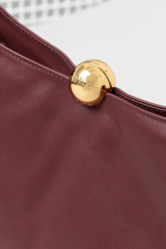 Kožená kabelka Furla burgundské WB01365.BX3168.26700