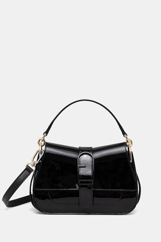 Шкіряна сумочка Furla не вміщує А4 чорний WB01456.BX3409.O6000