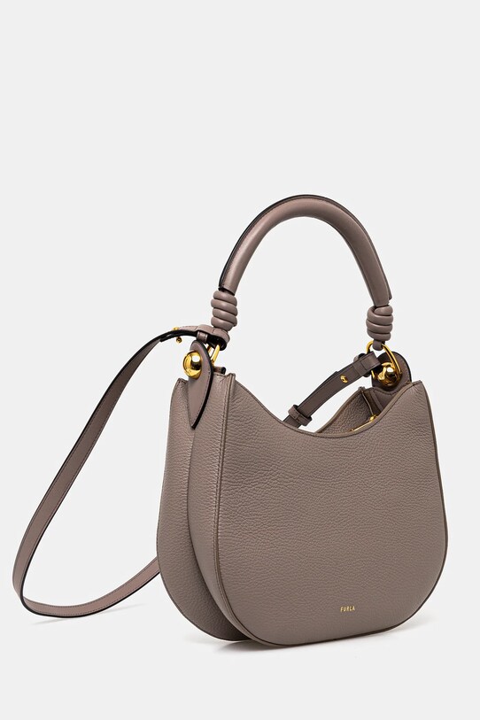 Furla torebka skórzana WB01489.BX0176.2572S brązowy SS25