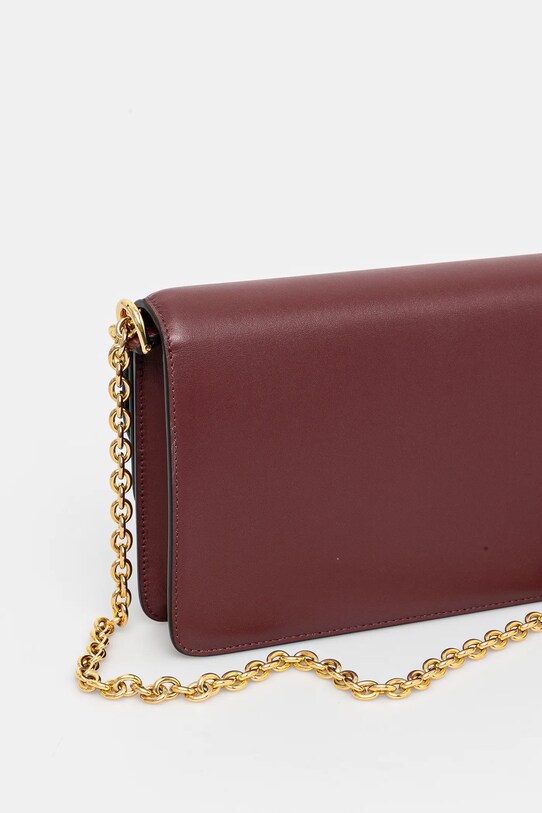 Akcesoria Furla torebka skórzana WB01515.BX0428.26700 bordowy