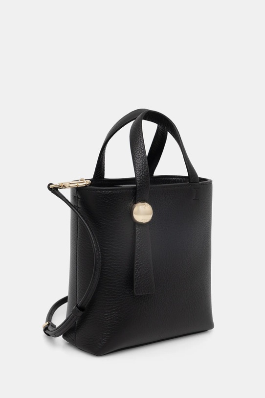 Furla torebka skórzana WE00666.HSF000.O6000 czarny SS25