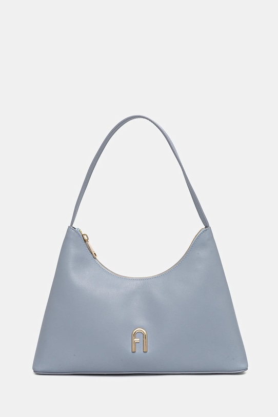 Kožená kabelka Furla přírodní kůže modrá WB00782.AX0733.55000