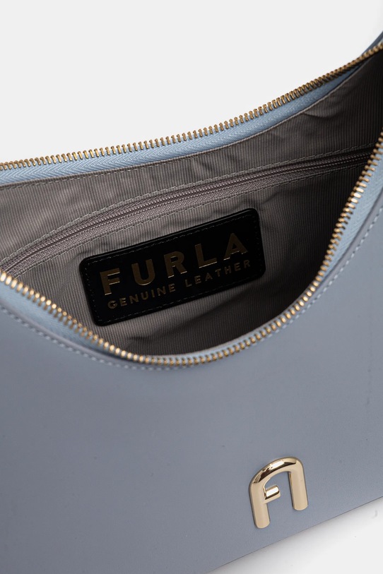 Kožená kabelka Furla WB00782.AX0733.55000 modrá