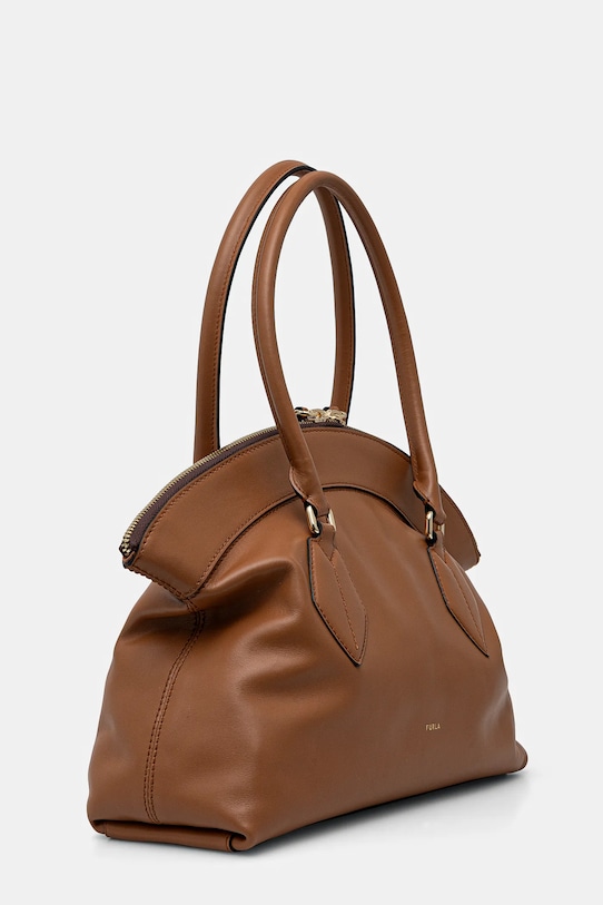 Furla poseta de piele WB01464.BX3346.RY000 maro SS25