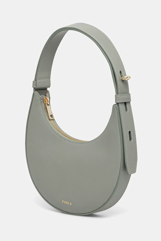Kožna torba Furla WE00649.AX0733.AG700 zelena SS25