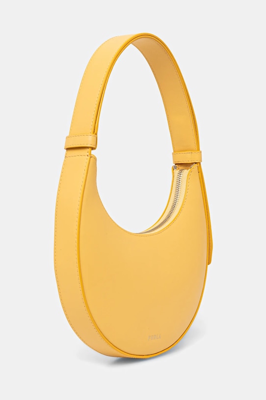 Шкіряна сумочка Furla WE00649.AX0733.CRE00 жовтий SS25