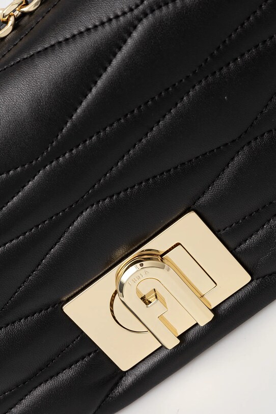 Кожаная сумочка Furla чёрный WB01671.BX3221.O6000