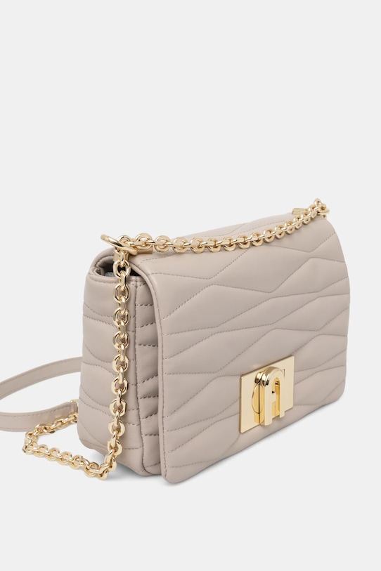 Furla borsa a mano in pelle WB01671.BX3221.VAN00 beige SS25